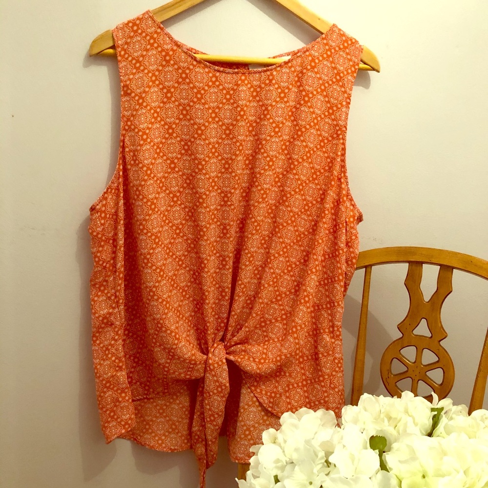 NWOT Ann Taylor Loft XL tank/blouse/shell